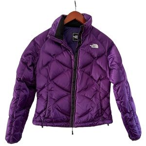 The North Face women’s puffer Down jacket 550 purple XS